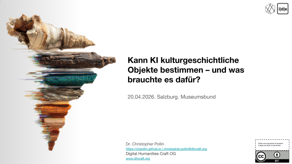 Kann KI kulturgeschichtliche Objekte bestimmen?