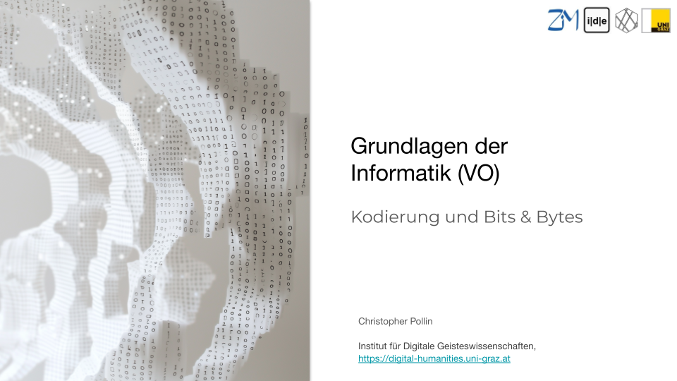 Zahlensysteme, Bits & Bytes und Zeichenkodierung